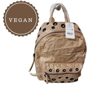 Urban Expressions back pack Rose Gold Jasper Peta approved Vegan NWT